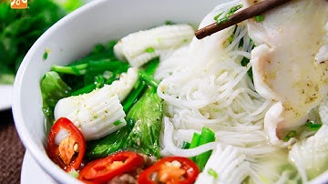 Cách nấu hủ tiếu mực thơm ngon lạ miệng dễ làm | Học nấu ăn
