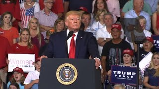 Trump doubles down in faceoff with congresswomen