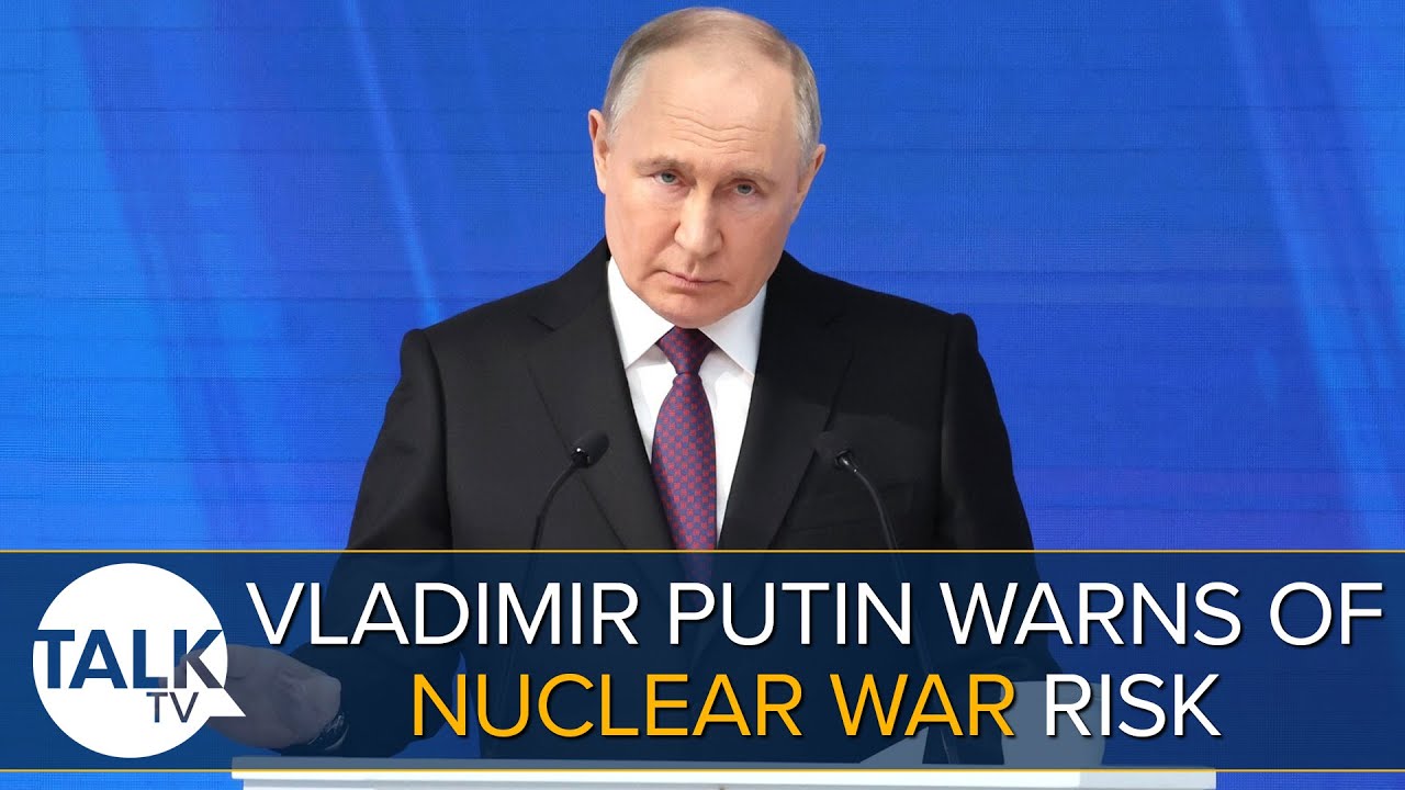 Vladimir Putin Warns NATO There Is Risk Of Nuclear War - YouTube