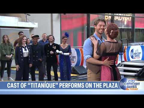 The Cast of TITANIQUE Performs "To Love You More" on the Today Show