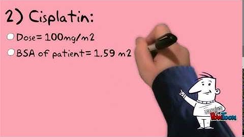 chemotherapy calculation