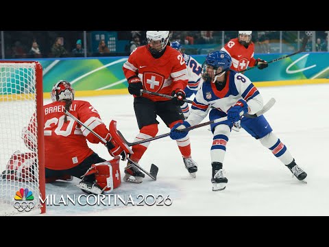 Team USA's Haley Winn nets first career Olympic hockey goal | Winter Olympics 2026 | NBC Sports