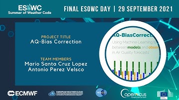 AQ Bias Correction - ESoWC 2021 Final Presentation