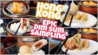 Hong kong dim sum cheat day - 7 for 24 usd | vlog #31