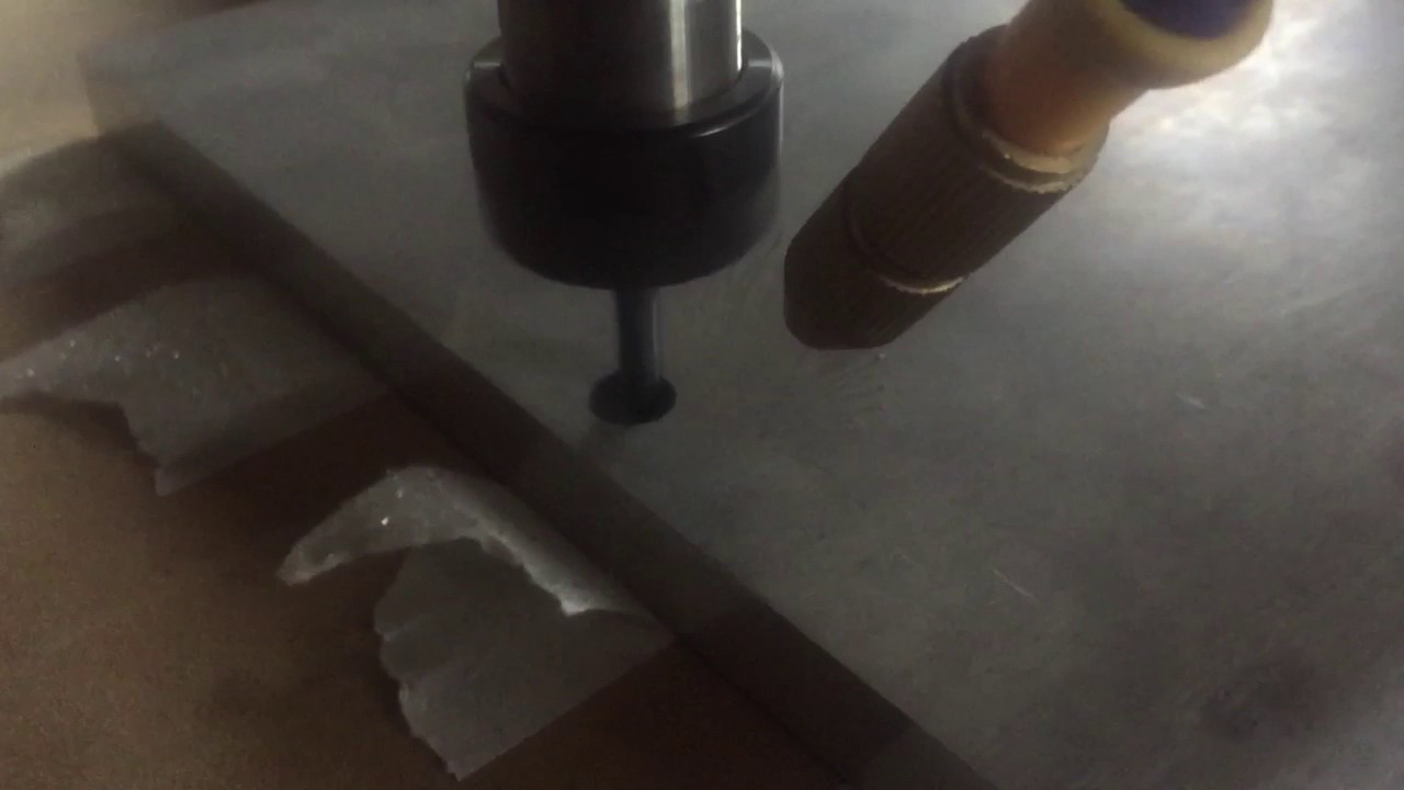 DIY CNC ( CNC ROUTER ) Machining aluminium ( aluminum ). Helical