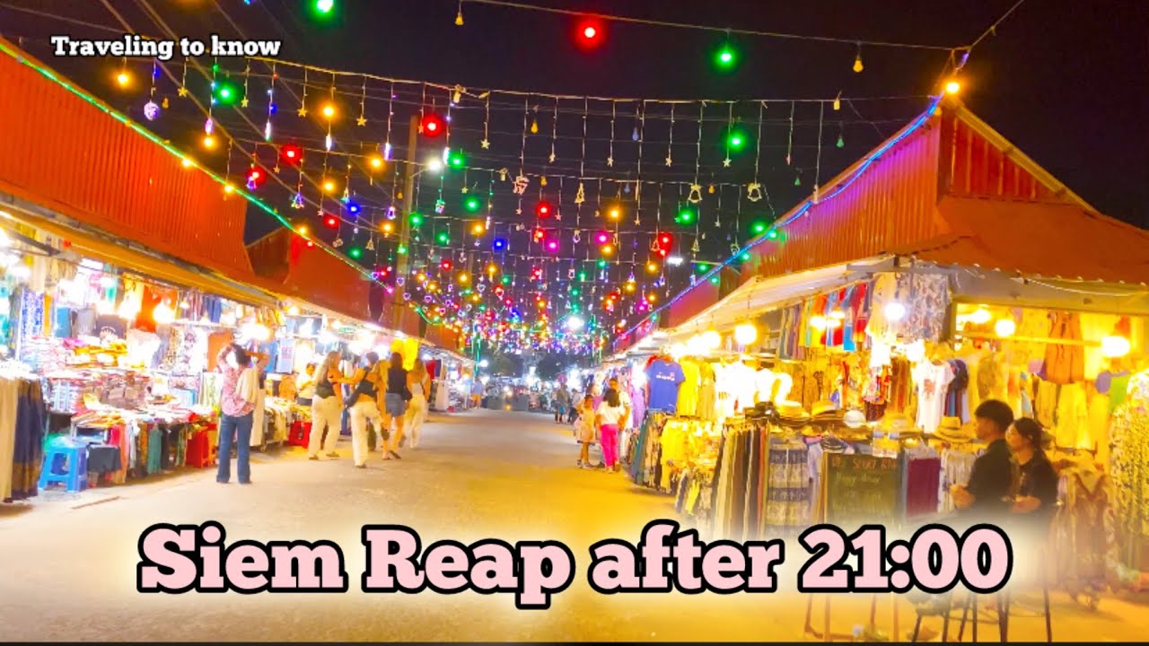 Believe me Siem Reap is a safe place in the world/ quiet and peaceful city of Cambodia is Siem Reap