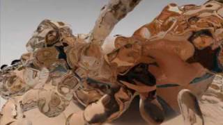 Spilled by Archee: fluid simulation in a 4Kb program