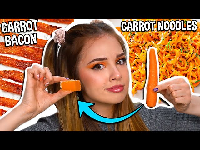 I Tested WEIRD CARROT RECIPES 🥕🥕 class=