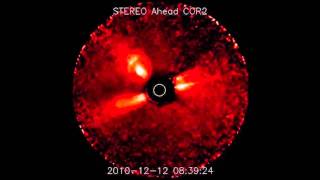Sun Smiling No More: Huge CMEs Triple Eruption (Dec 12th, 2010).