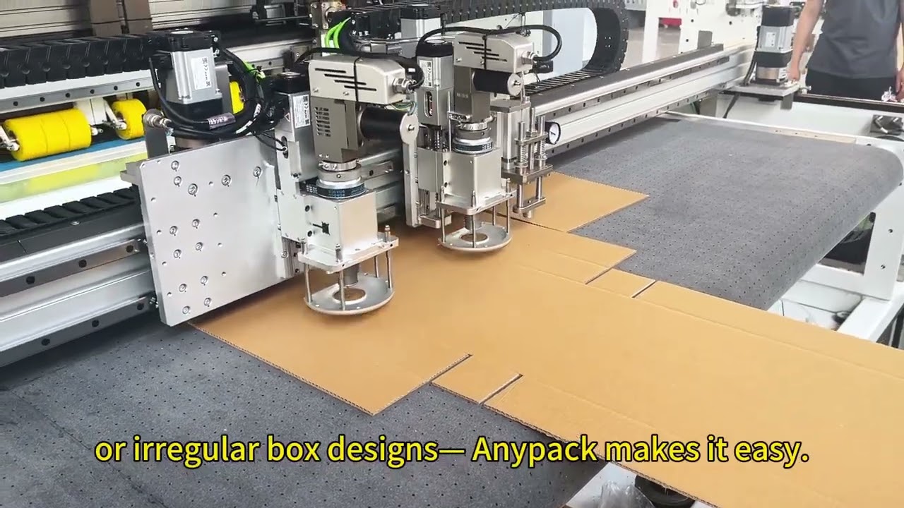 Anypack Boxmaker Demo – Fast, Versatile Corrugated Packaging Machine in Action
