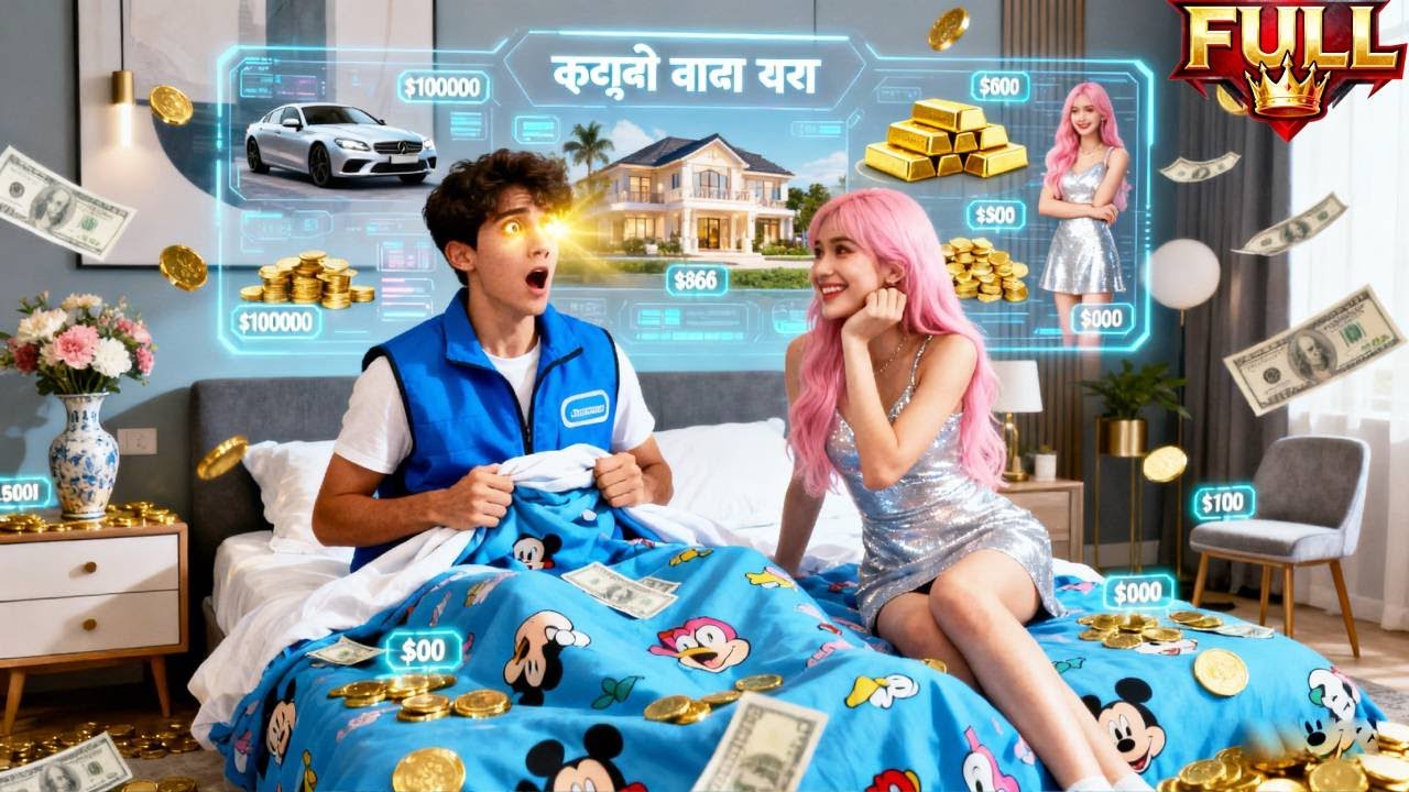 रीब युवक बिजली गिरने से टूटने वाली नजर आ गई, सब कीमत देख सका, सुंदरी और अरबों का धन हासिल!