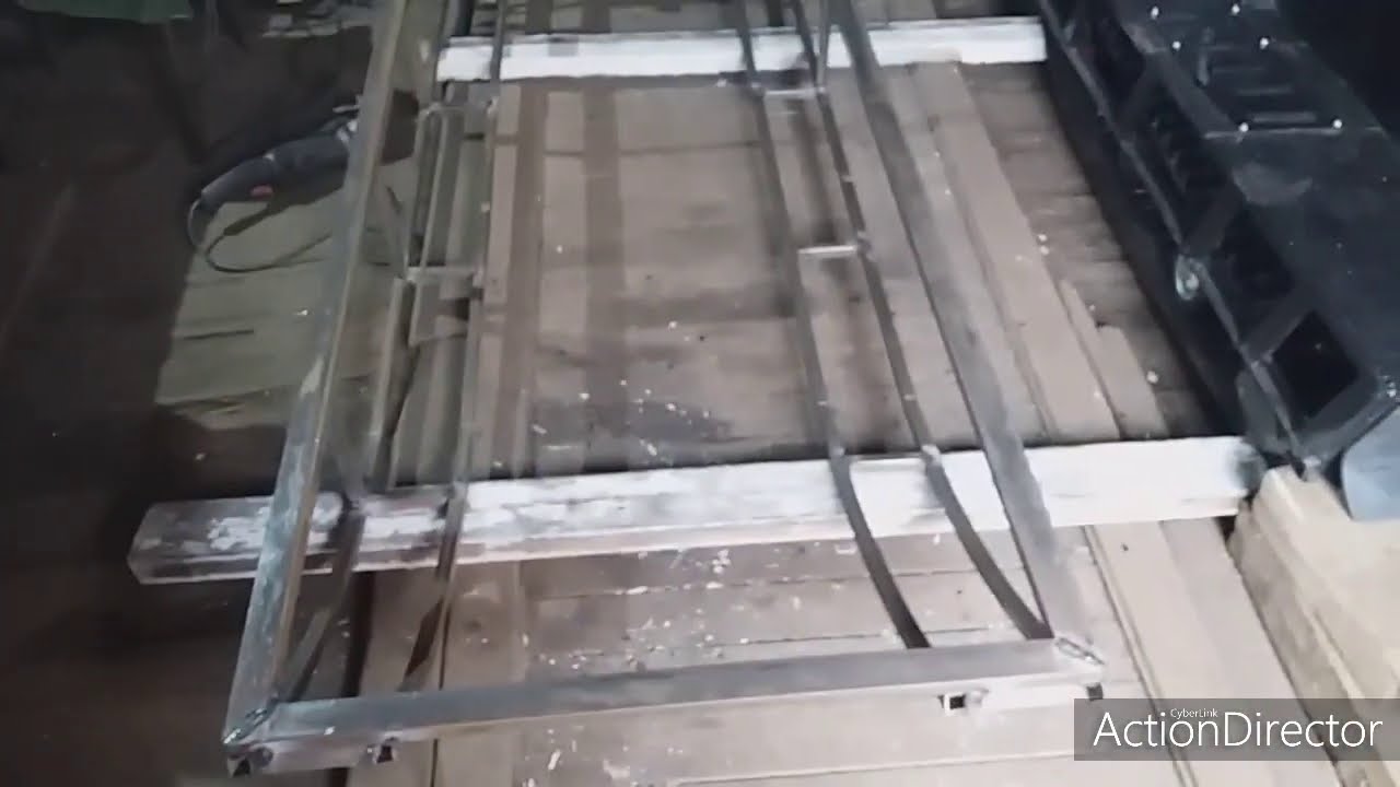 Грузовые Сани (волокуши)для снегохода буран ,варим салазки и платформу ...