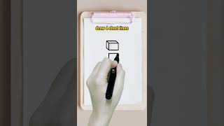 how to draw 3D small letter j