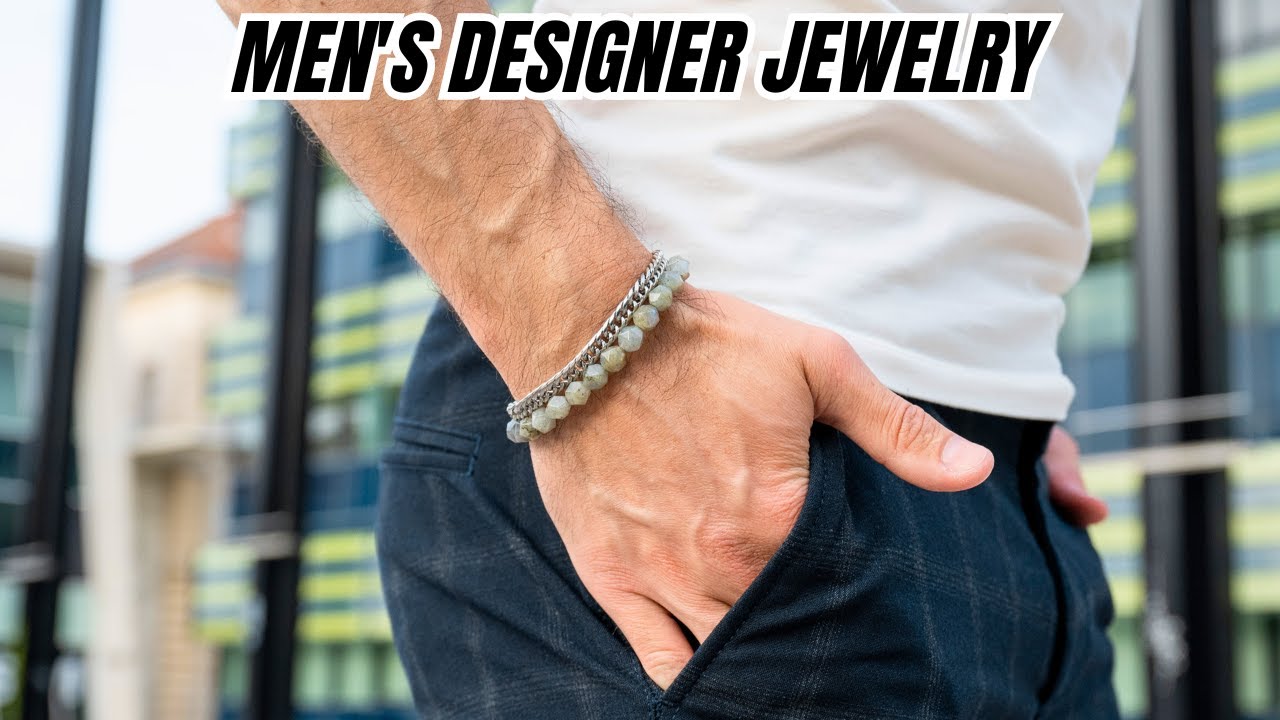 GT collection Men's LABRADORITE Faceted Bracelet - One Size Fits All