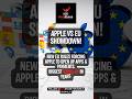 Apple vs EU — The App Store Showdown! 📱⚖️ #apple #europe #global #redstaxs #redstaxsnews