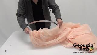 Ceiling Drape Hoop Product Demo -D970-20 Georgia Expo