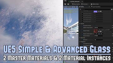 UE5 Glass Material Breakdown: Simple & Advanced Customizable w/Normal Map & Roughness (WoLD Patreon)