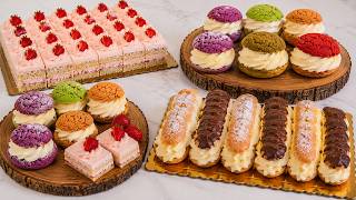 3 Ideas de Pasteles Individuales y Cremas Extra Firmes 💯Recetas Fáciles y Perfectas!