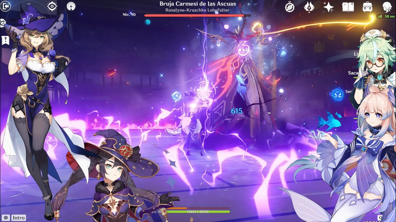 Here's how a main C6 Lisa does all weekly bosses.【原神】【Genshin Impact】