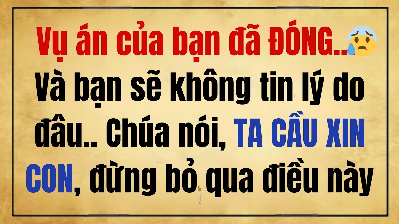 🧾Chúa phán: 