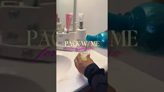 pack with me to go in vacation 🏝️🎀 #travelvlog #packing #packwithme #vacation #vacationoutfit