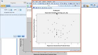 V12.8 - Evaluate Homoscedasticity in Scatter Plot
