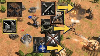 AOE3DE: THIS is how you use Malta's "Defenses"!!! Aggressive Malta gameplay!
