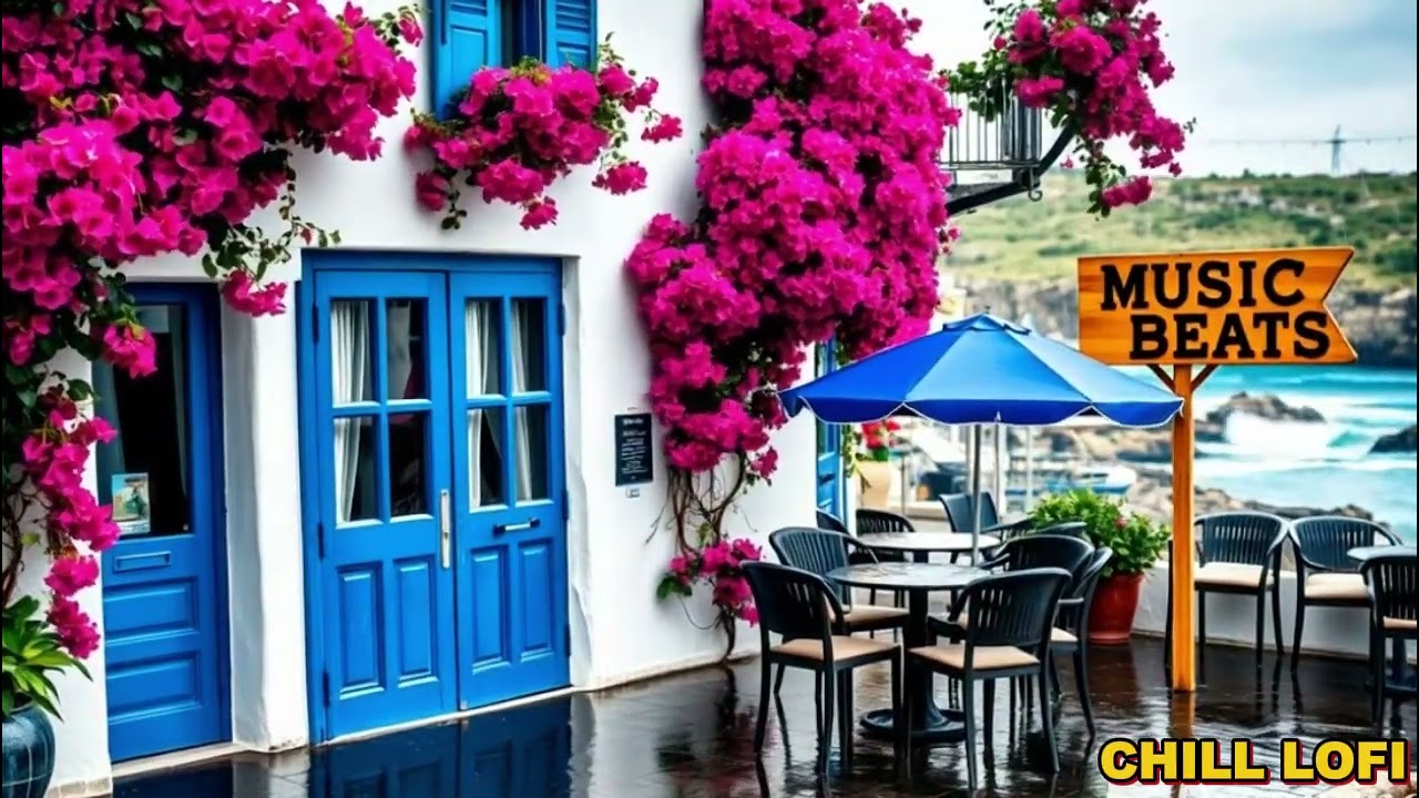 🌊☕ Summer Lofi Chillhop Vibes 🌴 Ocean Coffee Beats 🎶 Relax & Study Music