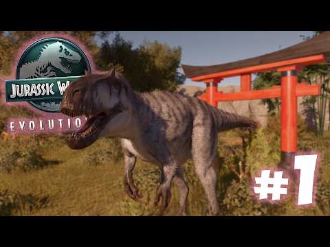 Let's Build A Japan Park!!! | Japan Park - Part 1 | Jurassic World Evolution 3