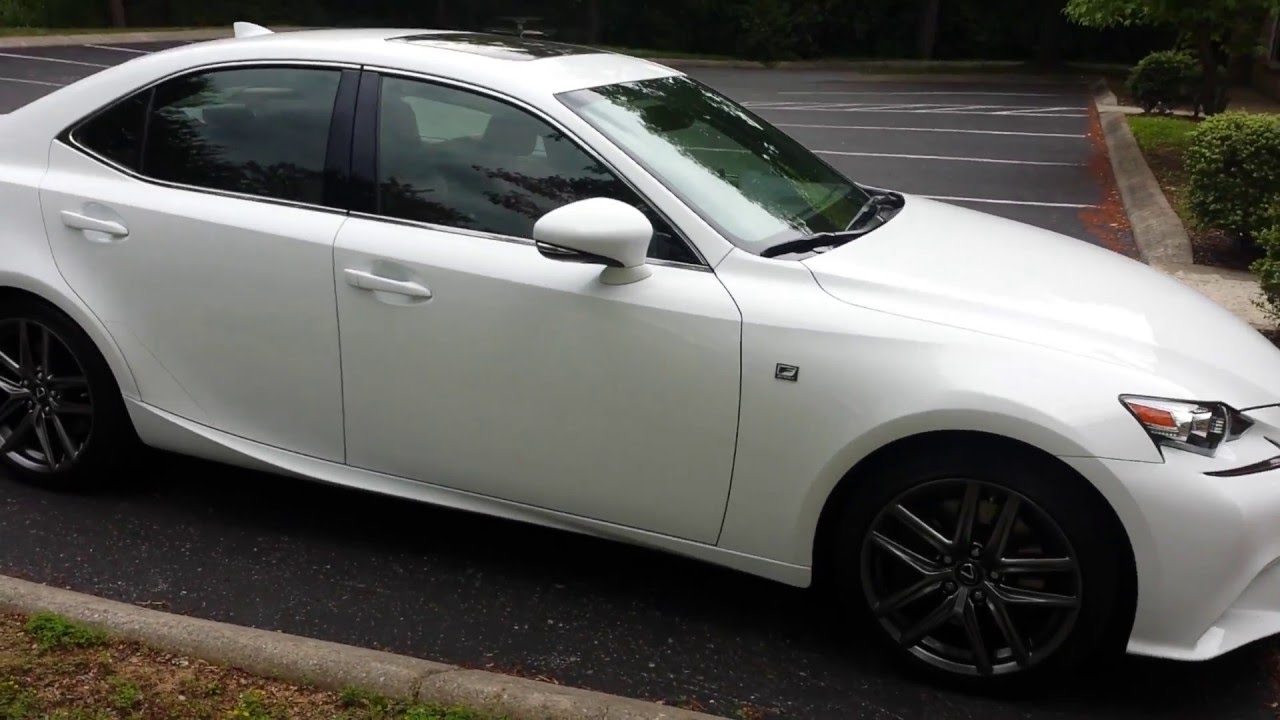 Backseat of 2016 Lexus IS 200 t + Walk Around YouTube