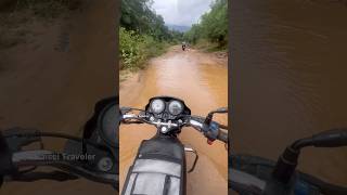 Bike ride rain Time #enjoyment #adventure #travel #comedy #bikelovers❤ #comedyvideos #funnyvideos