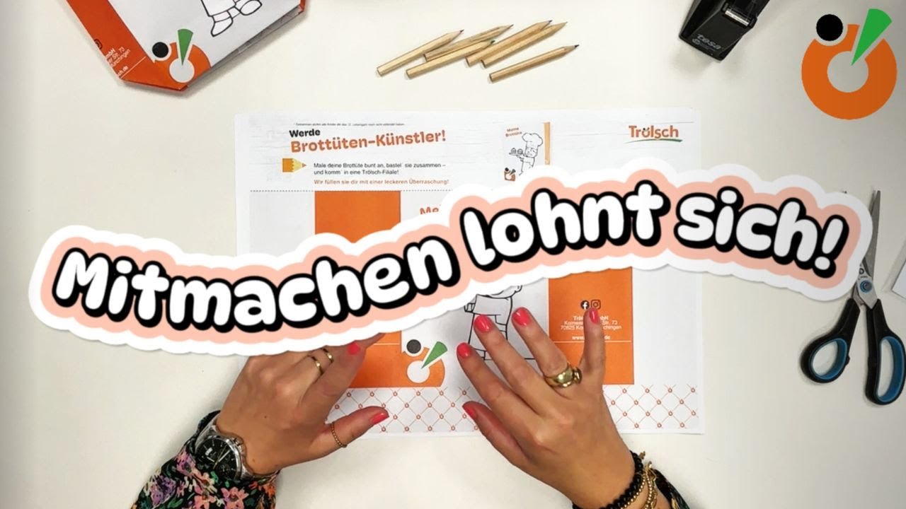 🎨 Brotkünstler bei Trölsch – Deine Brottüte wird zum Kunstwerk! 🥖✨