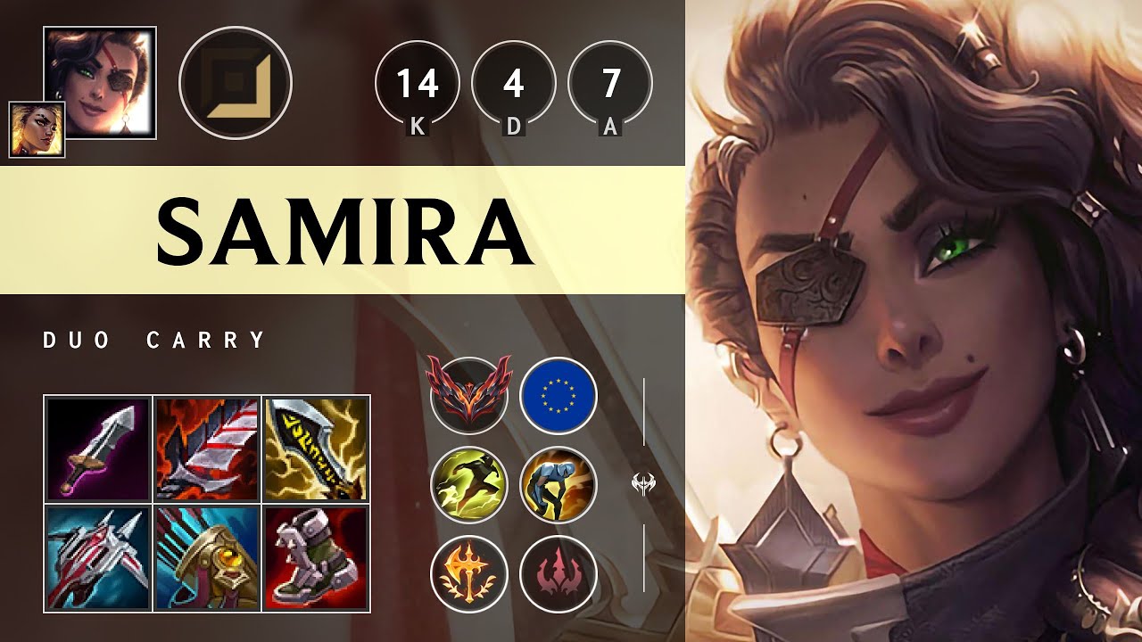 Samira ADC vs Jhin - EUW Grandmaster Patch 25.14
