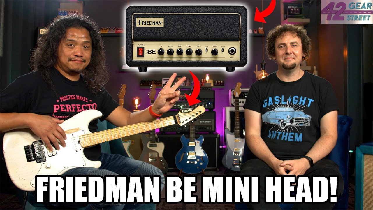 Friedman BE Mini Amp Head | Massive modded Marshall tones with Perfecto de Castro at 