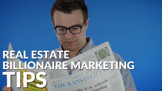 Real estate marketing strategies that billionaires use