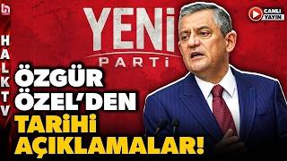 YENİ Parti Genel Başkanı Özgür Özel, Cuma Namazı Sonrası Açıklamalarda Bulundu (18 Eylül 2026)