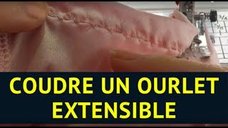 Coudre Ourlet De Tissu Extensible Facilement