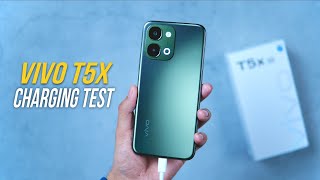 Vivo T5X Charging Test Full Battery Charge 0% To 100% Vivo T5X Full Review