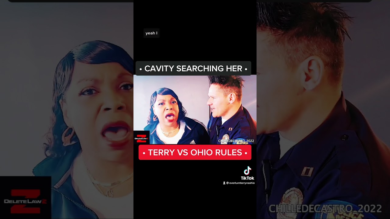 Terry v Ohio creates the Cop Suspicion Standard (of law). Lol. Of law.  My God