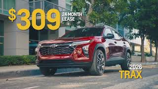 Washington PA Chevy Lease Deals | 2026 Trailblazer $289 & Trax $309