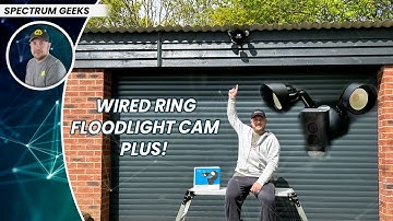 Ring FloodLight Cam Wired Plus // Mains Security Camera // Unboxing // Install // Review