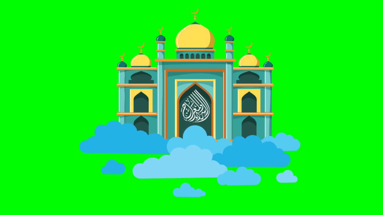 mosque green screen