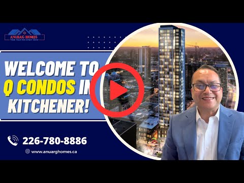 Introducing Q Condos - Your Urban Oasis in Kitchener! 🏙️