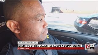 Sheriff's office launches Adopt-A-Cop Program