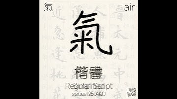 《漢字演變》氣