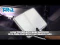 How to Replace Cabin Air Filter 1999-2006 Chevrolet Silverado 1500