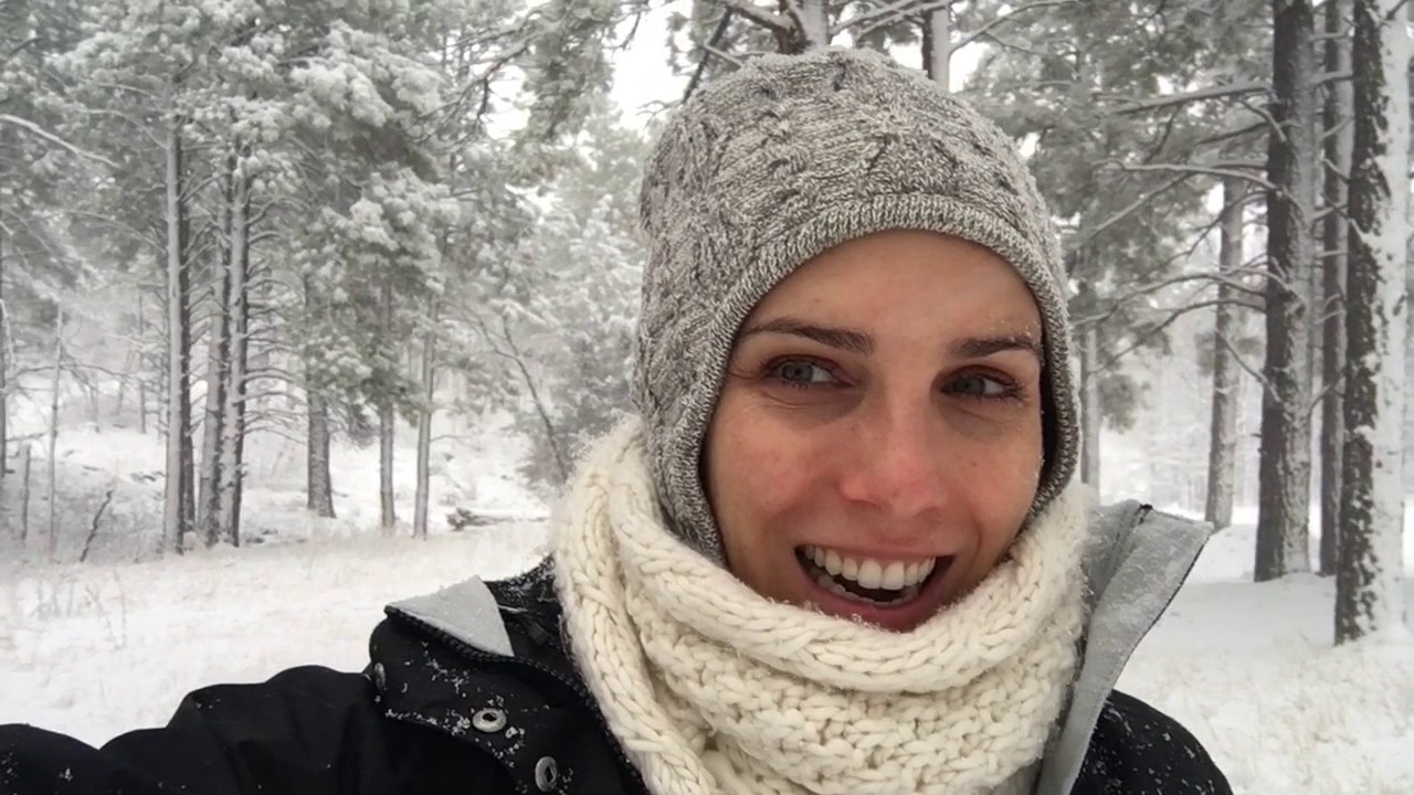 Christmas Eve Weather Report from Flagstaff, AZ YouTube