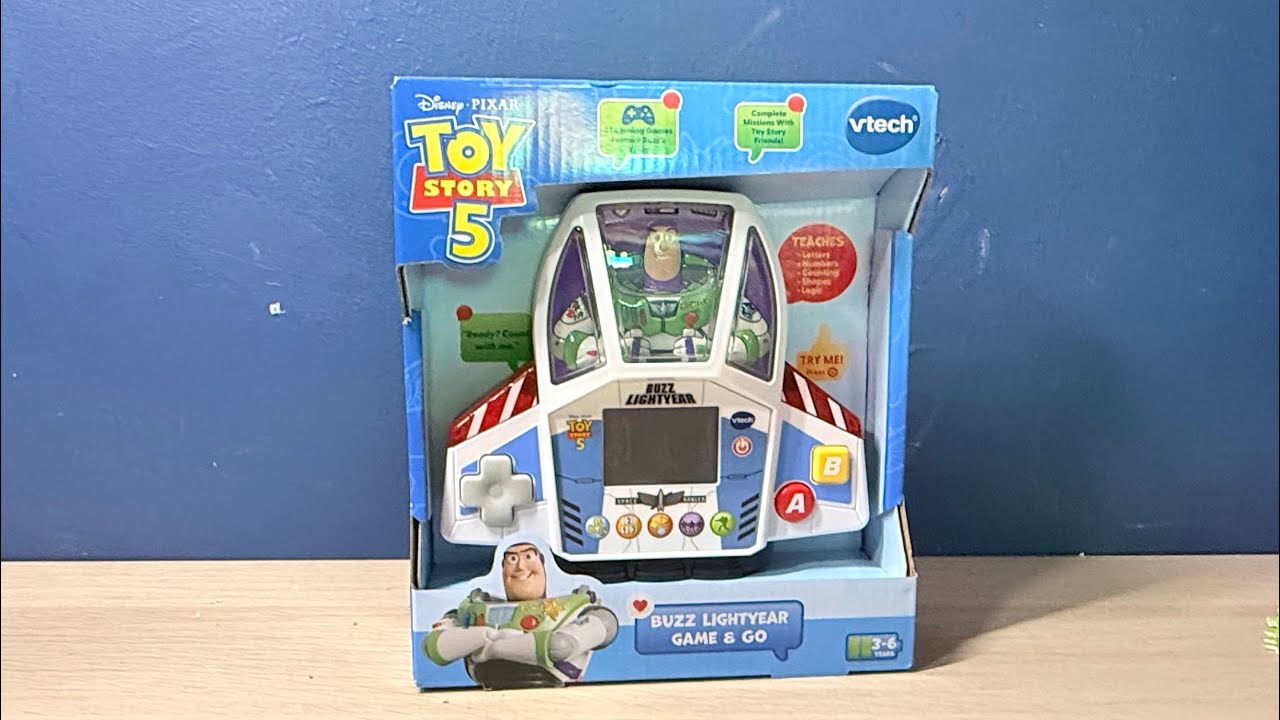 VTech Toy Story 5: Buzz Lightyear Game & Go - YouTube