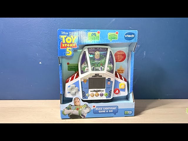 VTech Toy Story 5: Buzz Lightyear Game & Go - YouTube