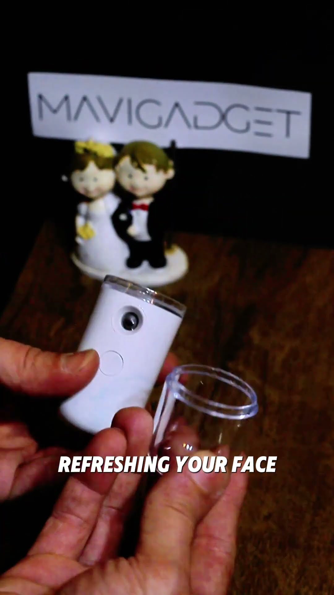 Rechargeable Nano Mist Face Humidifier ?✅ Product Link in Bio ( # 1949 )